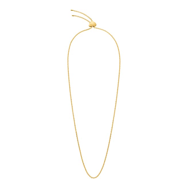 Calvin Klein Gold Side Long Necklace