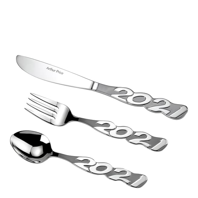 Arthur Price 3 Piece 2021 Childs Cutlery Set