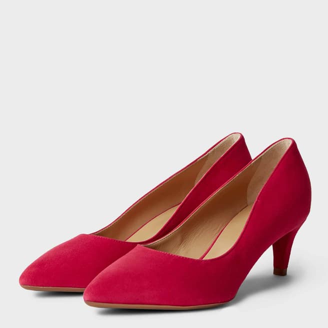 Hobbs London Red Polly Court Heels