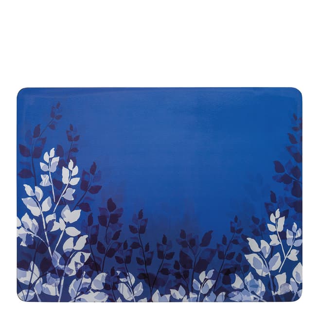 Denby Set of 6 Colours Blue Foliage Placemats