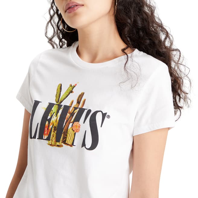 Levi's White Cactus The Perfect T-Shirt