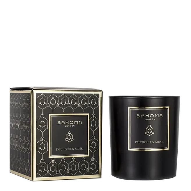Bahoma Obsidian Candle Patchouli & Musk