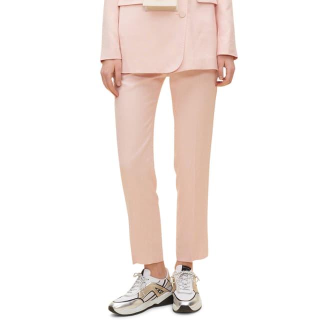 Claudie Pierlot Powder Pink Tailored Trousers