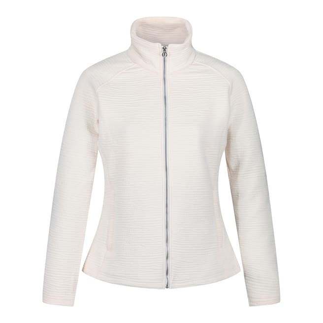 Regatta White Full Zip Fleece Jacket