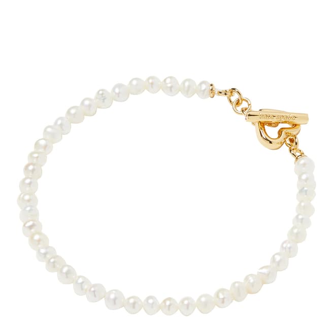 Kate Spade Cream Pearl Drops Bracelet