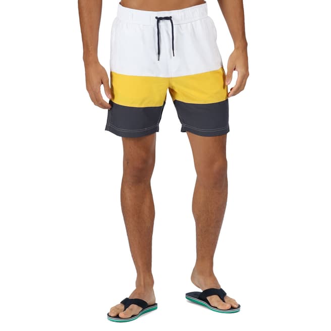 Regatta Yellow/Navy Bratchmar VI Swim Shorts