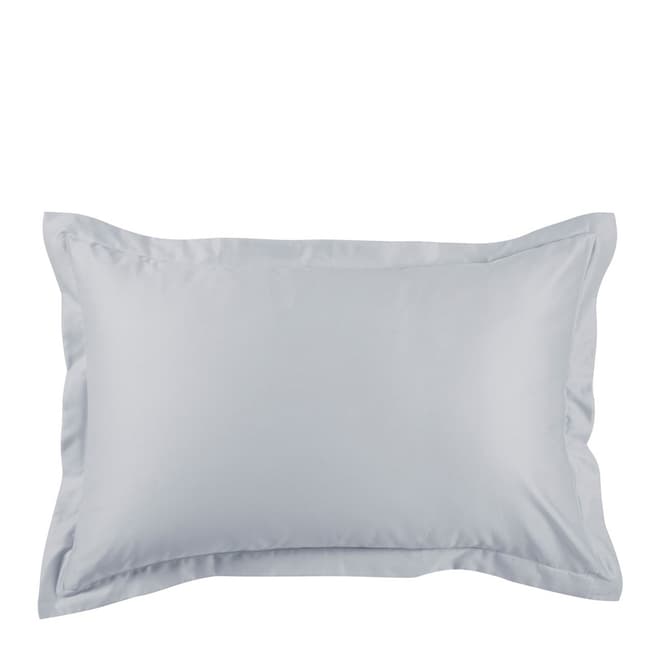 Christy Feels Like Silk Pair of Oxford Pillowcases, Silver