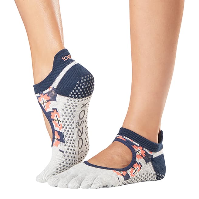 ToeSox Yonder Bellarina Full Toe Grip Socks