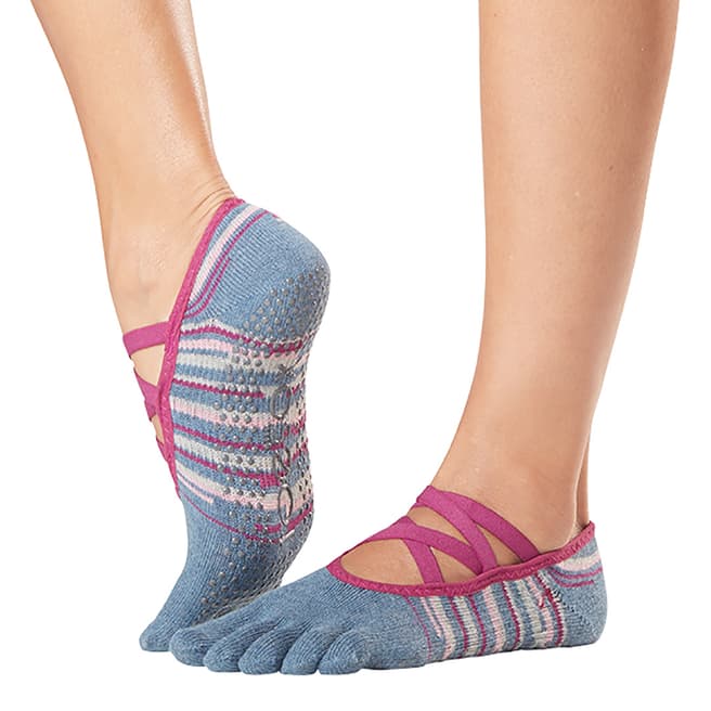 ToeSox Gypsy Elle Full Toe Grip Socks