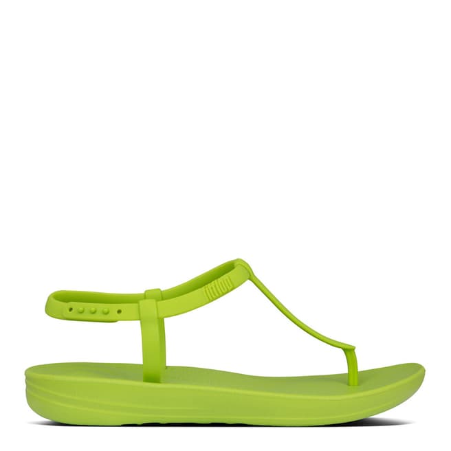 FitFlop Lime Green Iqushion Splash Sandals