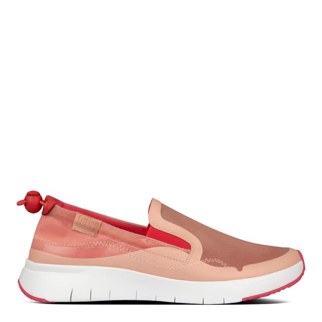 FitFlop Hot Pink Mix Brielle Translucent Slip-On Sneakers