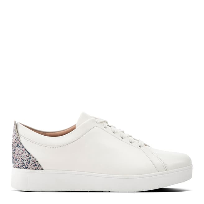 FitFlop Urban White Rally Glitter Sneakers