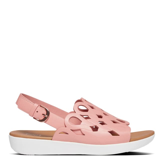 FitFlop Rose Pink Elodie Entwined Back-Strap Sandals
