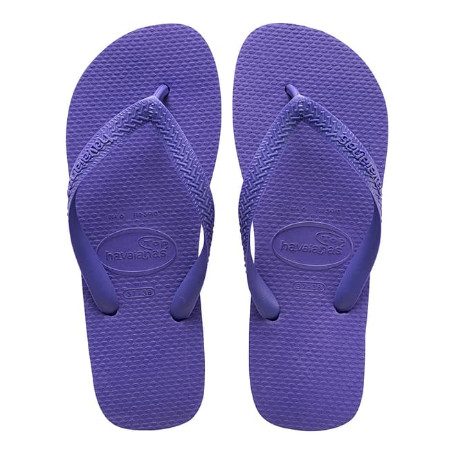 Havaianas Purple Top Flip Flops