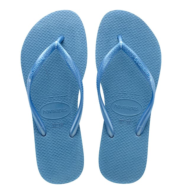 Havaianas Blue Slim Flip Flops