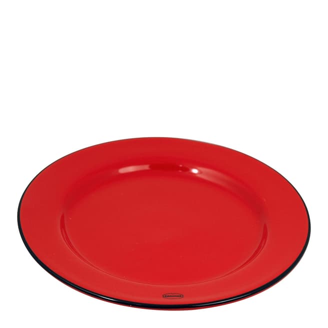 Cabanaz Set of 4 Small Red Plates, 15.6cm