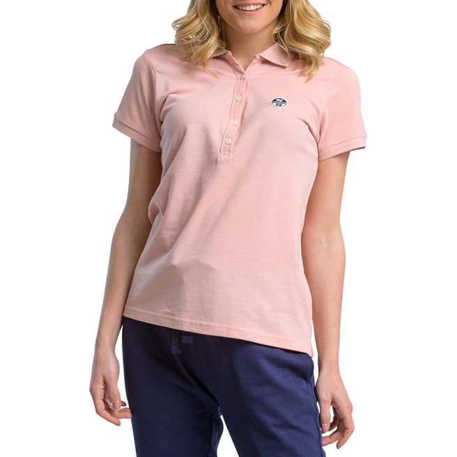 NORTH SAILS Pink Cotton Polo Shirt