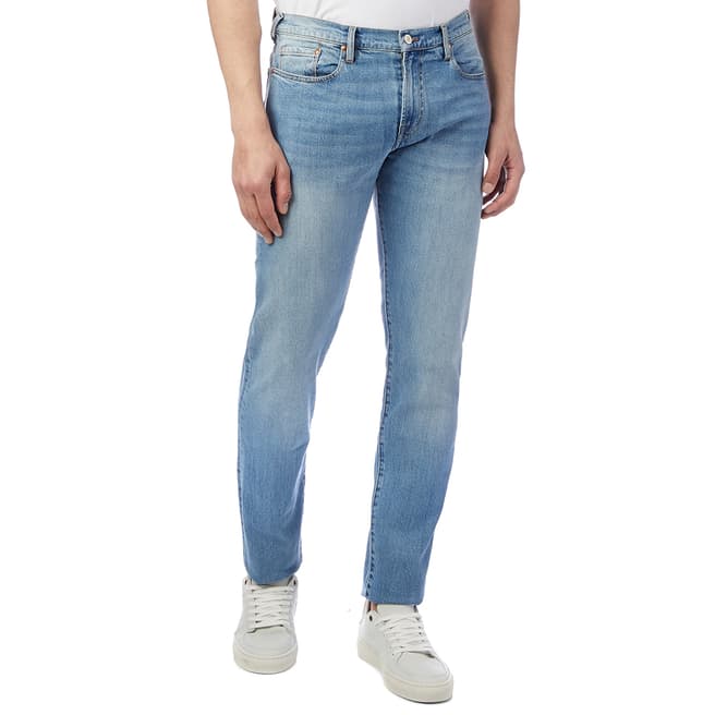 PAUL SMITH Light Blue Tapered Stretch Jeans