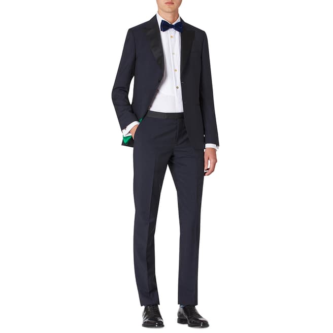 PAUL SMITH Dark Navy Tailored Fit Wool Evening Suit
