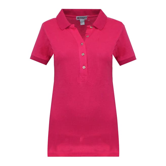 Geographical Norway Pink Polo Shirt