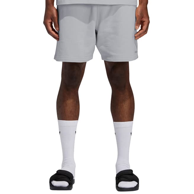 adidas x Pharrell Williams Unisex Light Grey Premium Basics Shorts