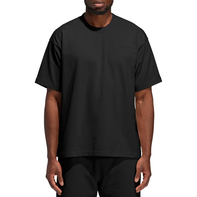 adidas x Pharrell Williams Unisex Black Premium Basics T-Shirt