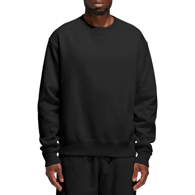 adidas x Pharrell Williams Unisex Black Premium Basics Sweatshirt