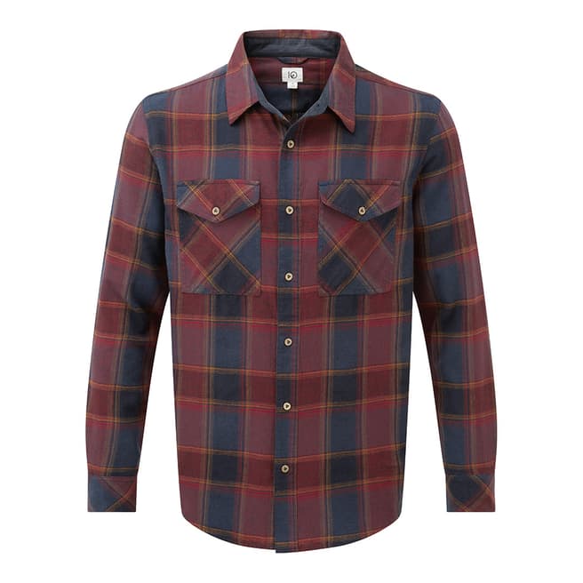 TENTREE Red Bowren Checked Shirt
