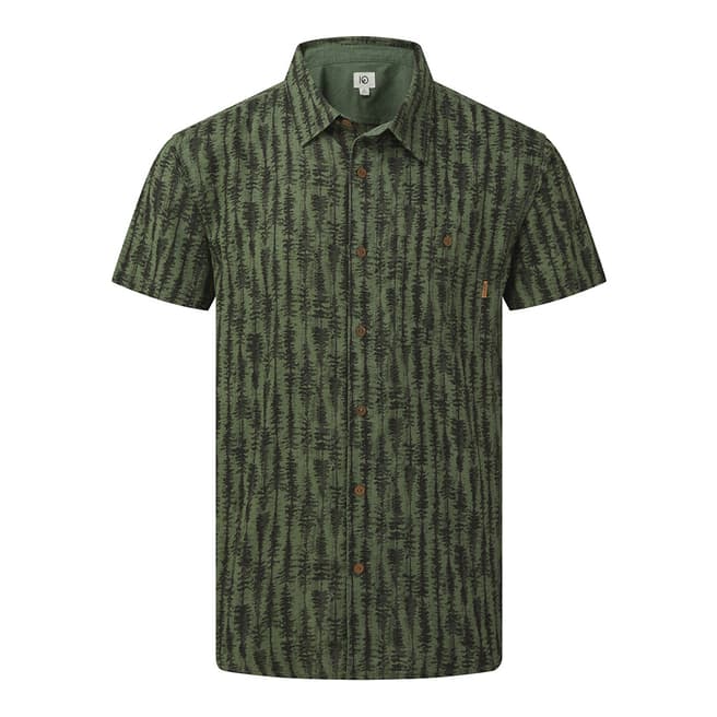 TENTREE Green Sway Hemp Shirt