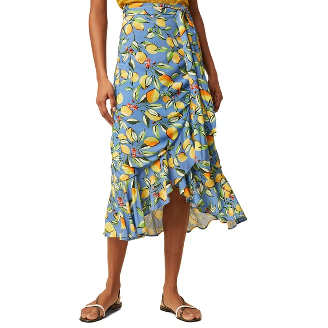 Great Plains Multi Drop Hem Printed Skirt