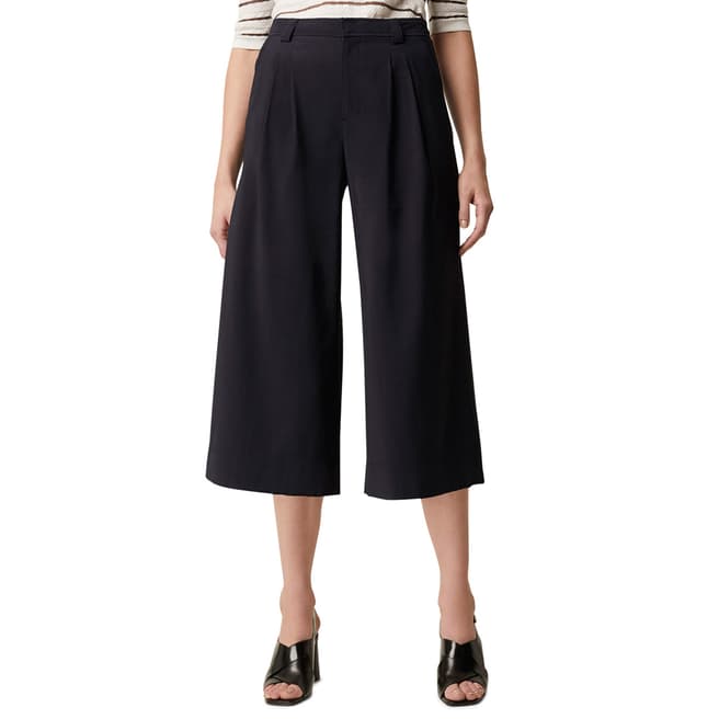 Great Plains Navy Culotte Tailored Trouser