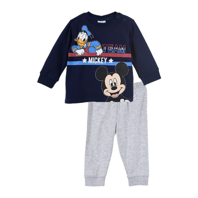 Disney Baby Grey Mickey Pyjamas