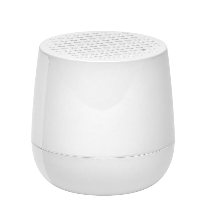 Lexon Glossy White Mino+ Bluetooth Speaker