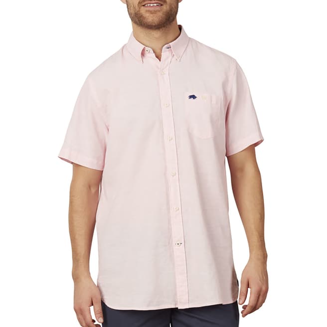 Raging Bull Pink Linen Shirt