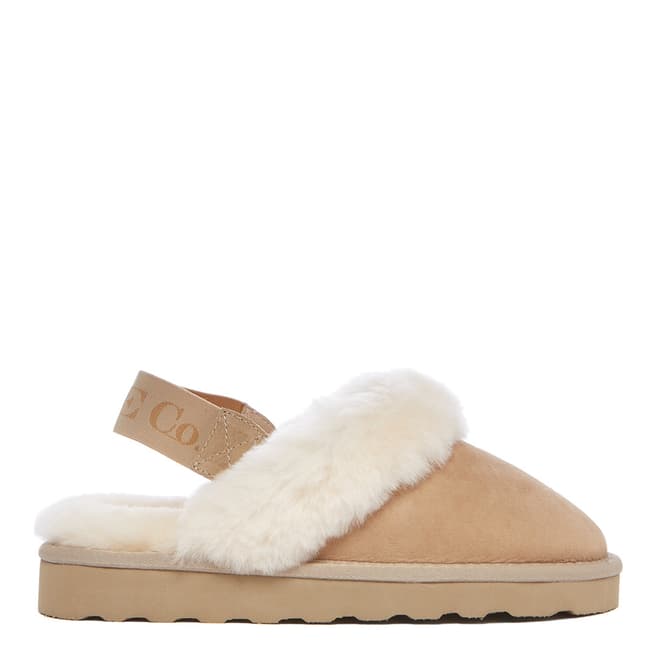 Australia Luxe Collective Sand Mule Slingback Sheepskin Slippers