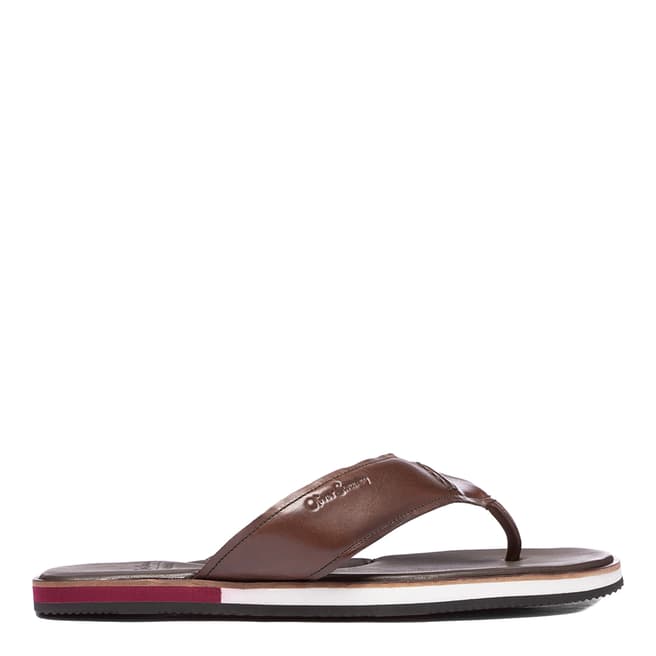 Oliver Sweeney Mahogany Wight Leather Sandals