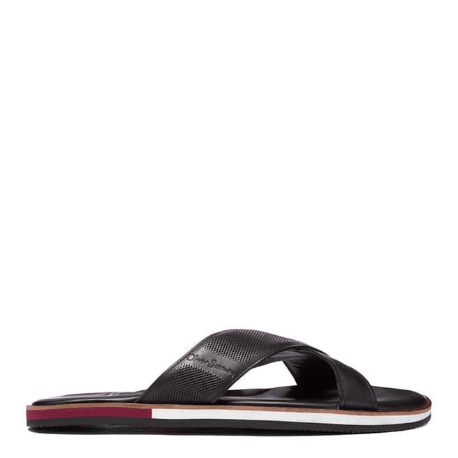 Oliver Sweeney Black Yell Leather Sandals