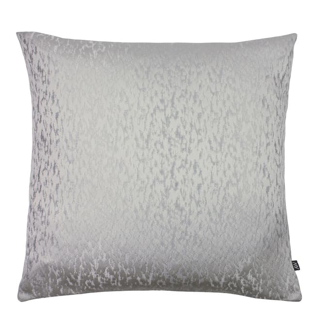 Ashley Wilde Andesite Cushion in Platinum / Silver, 50x50cm