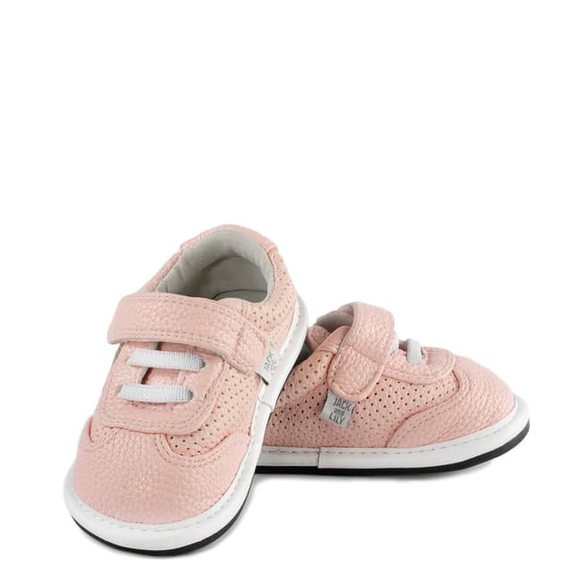Jack & Lily Blush & Gold Daphne Star Trainers