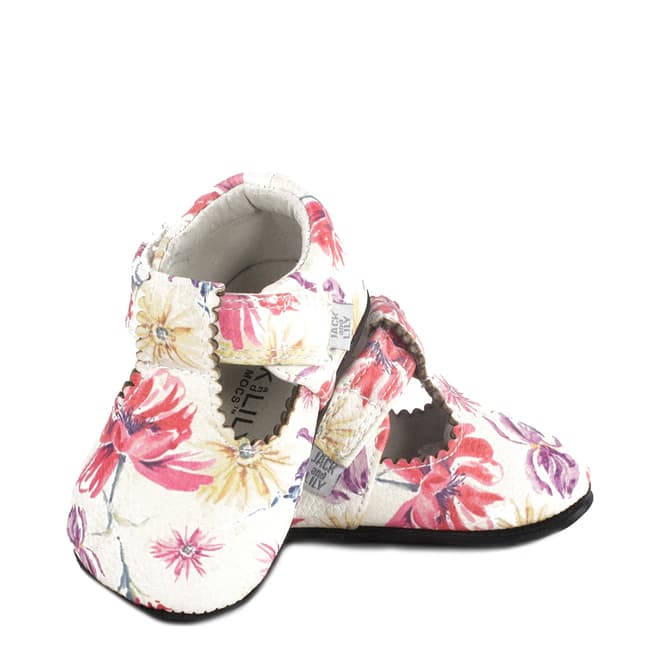 Jack & Lily Floral Beatrix T-Strap Shoes