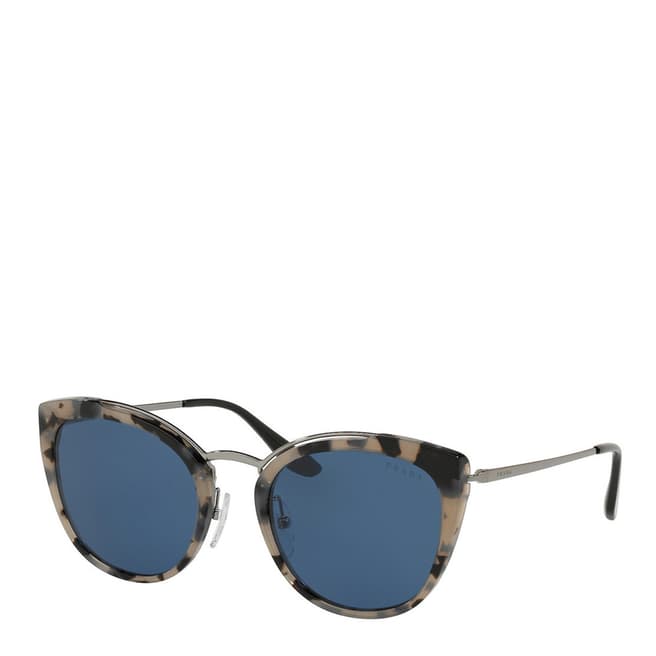 Prada Women's Blue/Grey Prada Sunglasses 54mm