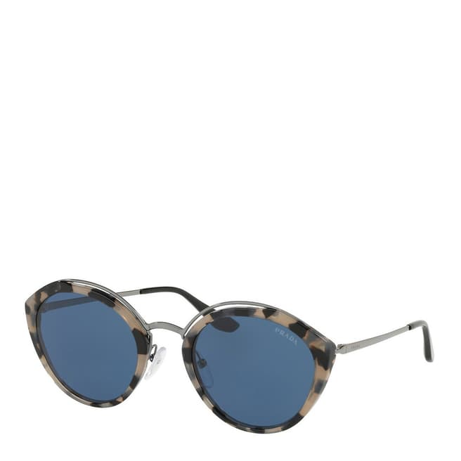 Prada Women's Blue/Grey Prada Sunglasses 53mm