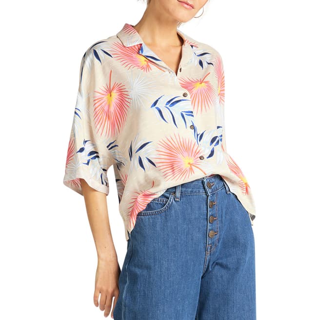 Lee Jeans Multi Floral Short Sleeve Shirt