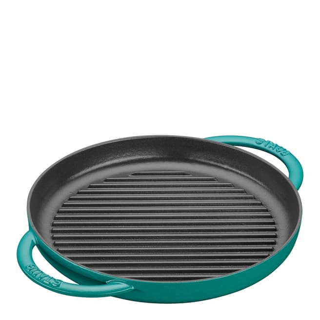 Staub Mint Green Pure Grill Pan, 26cm