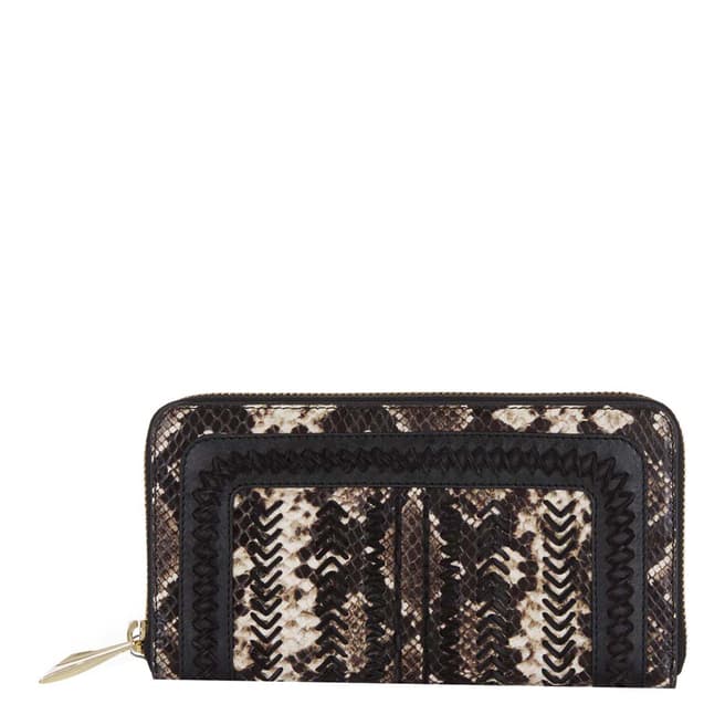 Amanda Wakeley Multi Python The Crafted Dylan Large Zip Purse