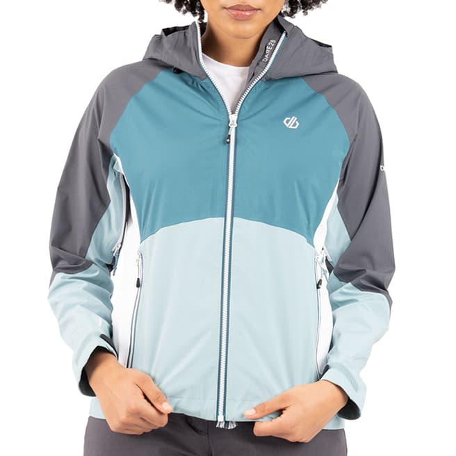 Dare2B Blue/Grey Checkpoint II Hooded Jacket
