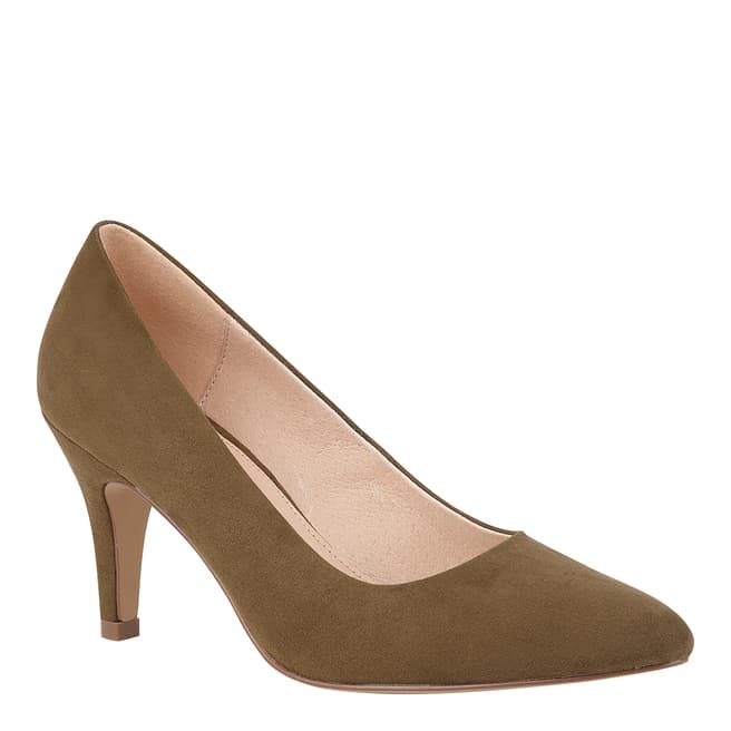 Lotus Olive Microfibre Holly Court Shoe