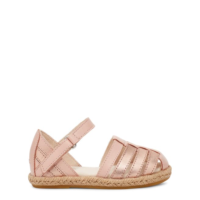 UGG Toddler Pink Matilde Metallic Sandals