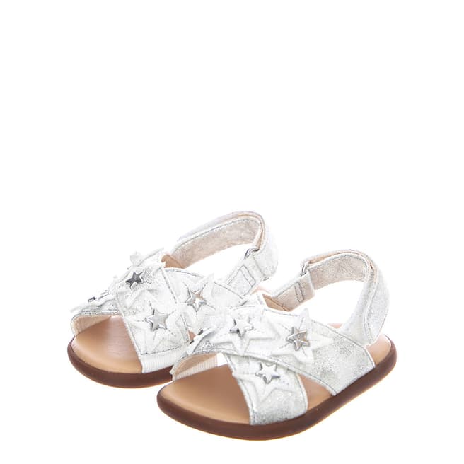 UGG Toddler Silver Allairey Stars Sandals