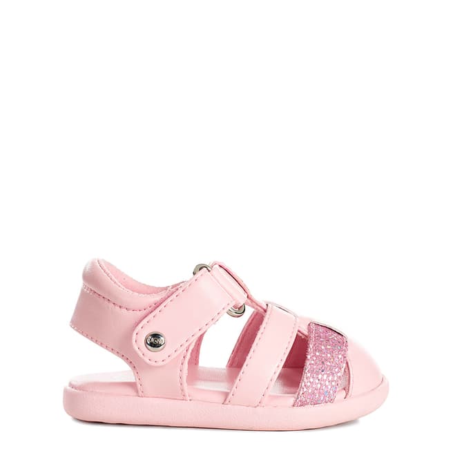UGG Toddler Pink Kolding Sparkles Sandals